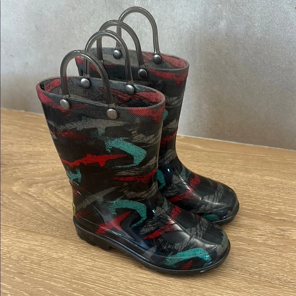 Western Chief light up Colorful Kids' Rain Boots 10